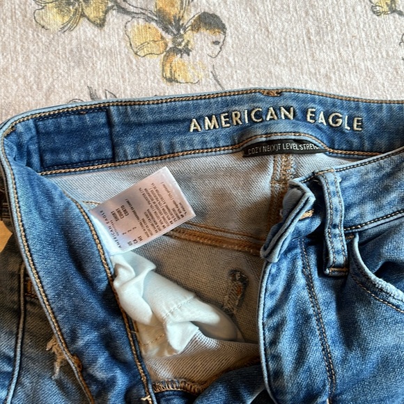 American Eagle Cozy Next Level Stretch High Rise Jegging Size 2 Short - Picture 2 of 5